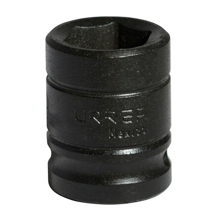 Urrea 1/2" drive, 6-pt short impact socket 35MM 7434M